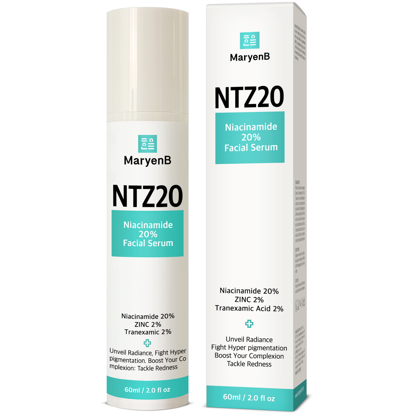 MaryenB Niacinamide 20% Serum | Oil Control, Pore Care & Dark Spot Support with Zinc PCA & Tranexamic Acid
