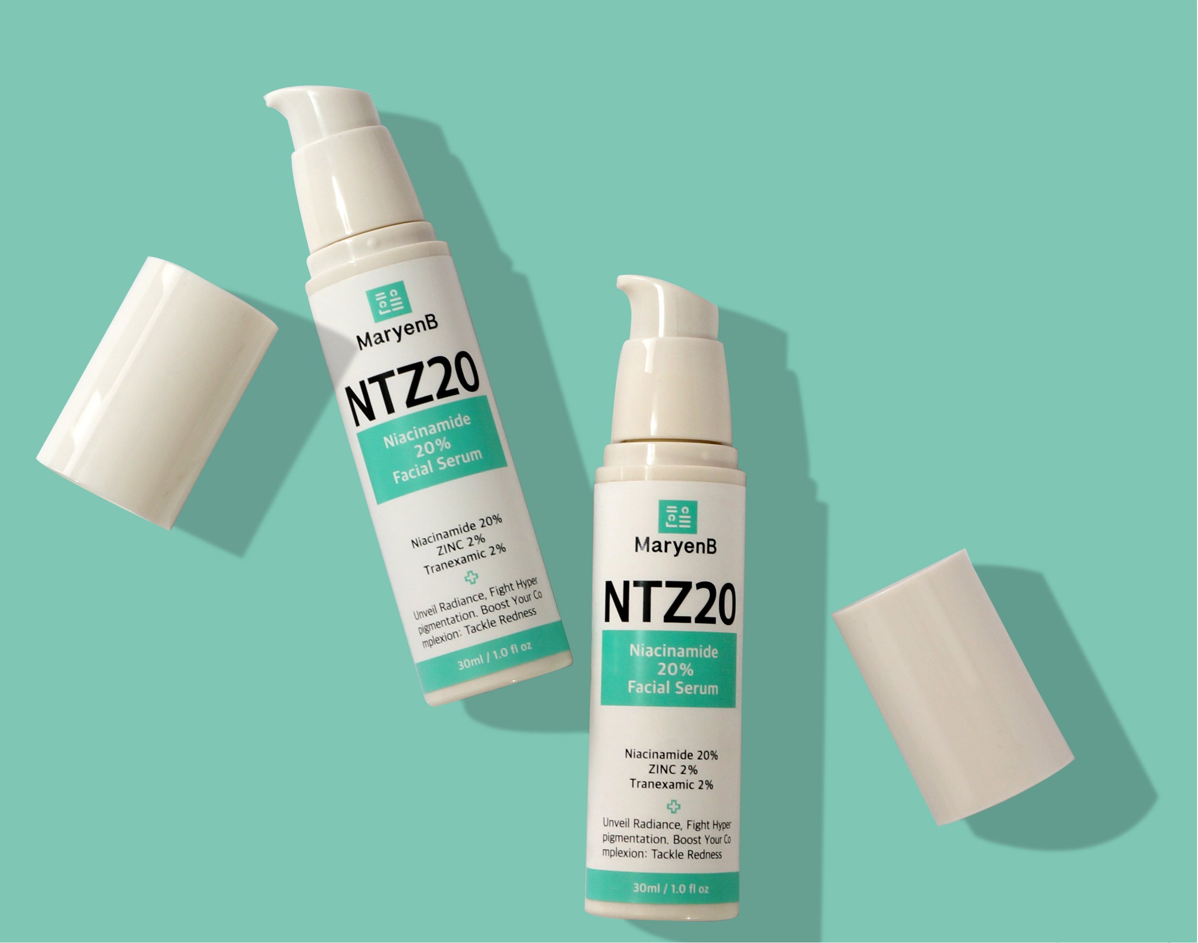 MaryenB NTZ20 20% Niacinamide Zinc PCA Serum 1 Fl Oz - Oil