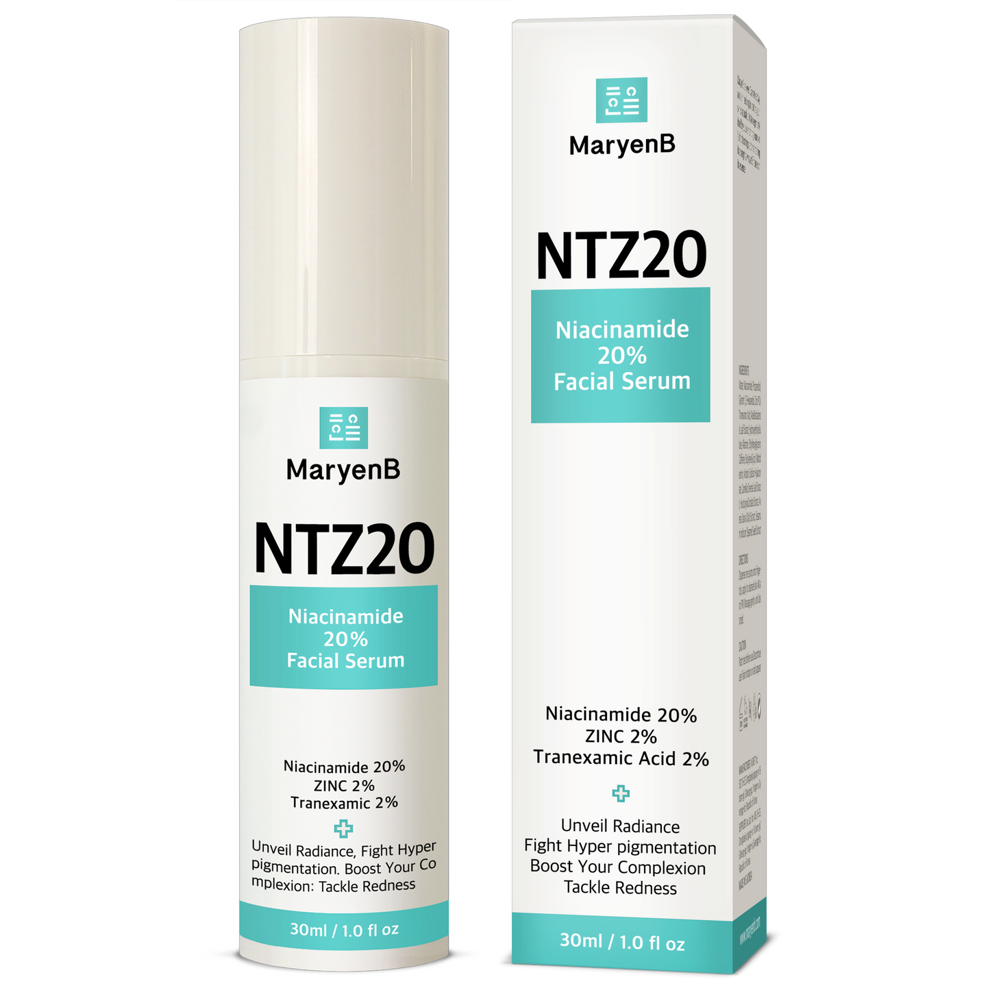 MaryenB Niacinamide 20% Serum | Oil Control, Pore Care & Dark Spot Support with Zinc PCA & Tranexamic Acid