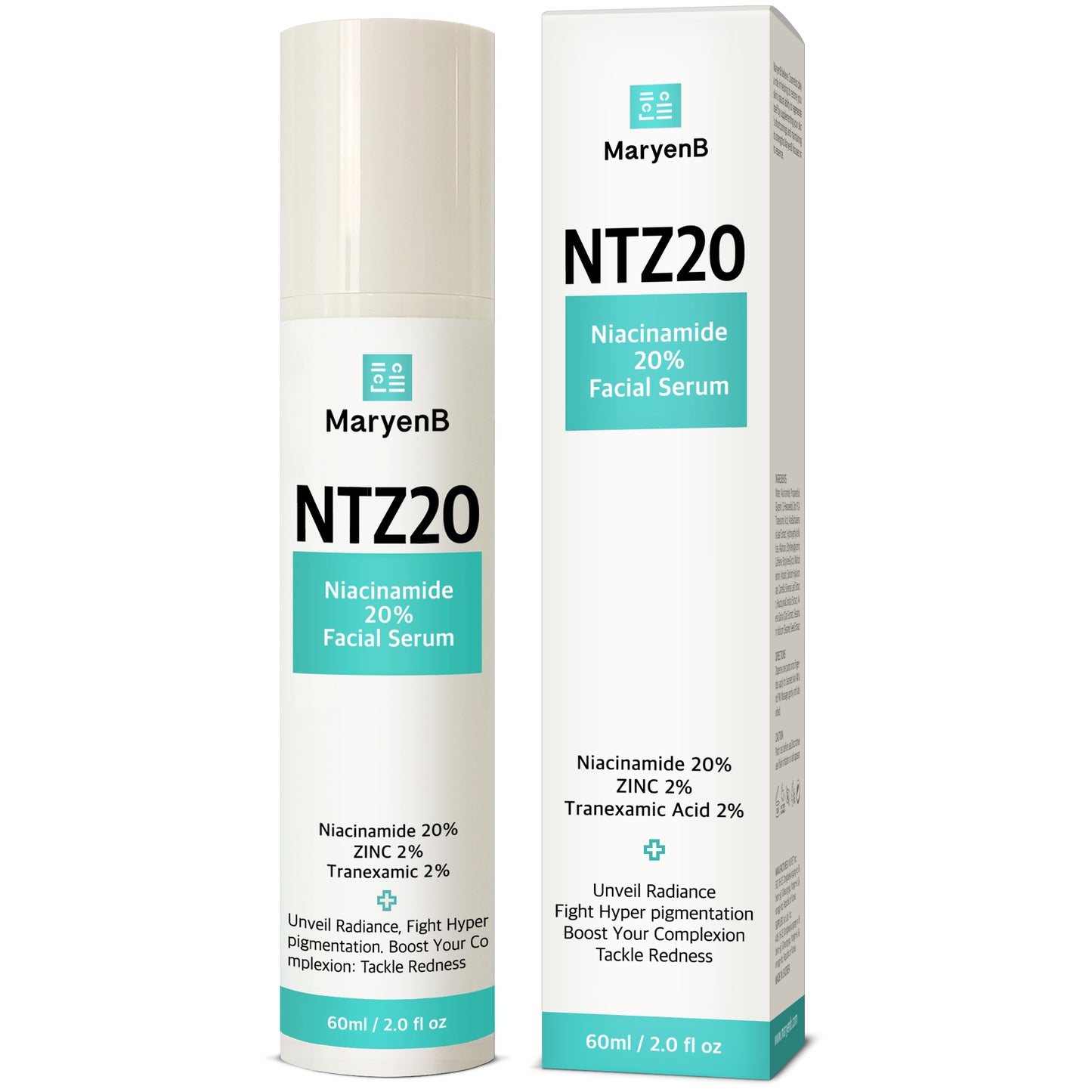 MaryenB Niacinamide 20% Serum | Oil Control, Pore Care & Dark Spot Support with Zinc PCA & Tranexamic Acid