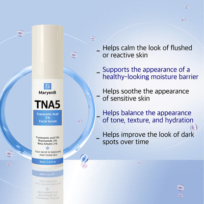 MaryenB Tranexamic Acid 5% Serum | Dark Spot & Melasma Care with Niacinamide, Arbutin & Hyaluronic Acid