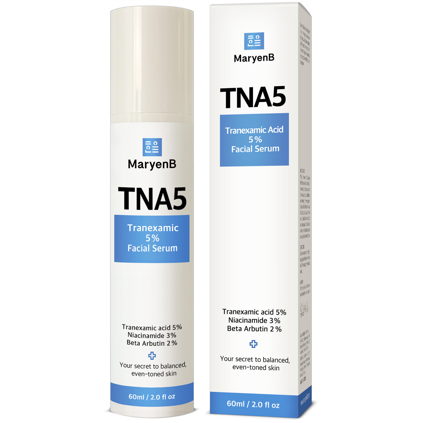 MaryenB Tranexamic Acid 5% Serum | Dark Spot & Melasma Care with Niacinamide, Arbutin & Hyaluronic Acid